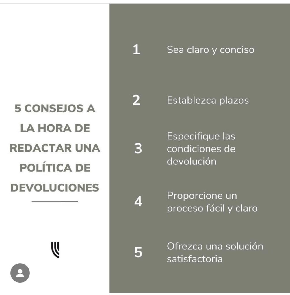 Política de devoluciones